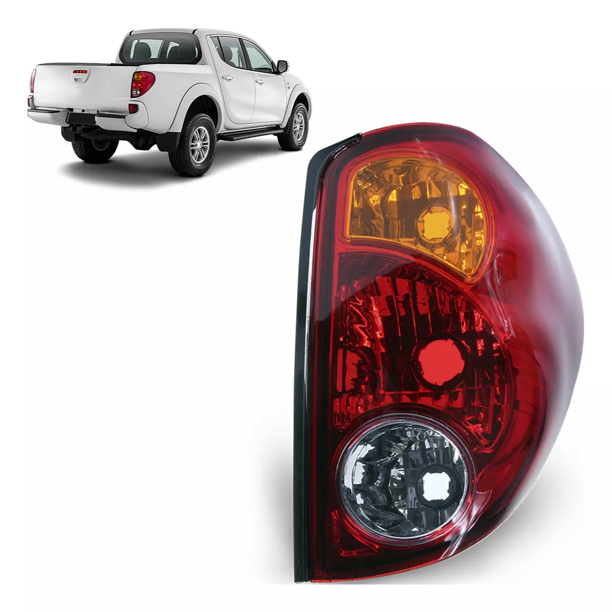 Lanterna Traseira L200 Triton Direito Fumê 2007 a 2016 Modelo: Lanterna Traseira L200 Triton Direito Fumê 2007 a 2016 Código: 3202-9 Produto: Novo Cor: Fumê Marca: Cofran Lado: Direito (Passageiro) Valor Referente: 01 unidade Compatibilidade: Mitsubishi L200 Triton 2007 2008 2009 2010 2011 2012 2013 2014 2015 2016 ------------------------------------------------------------------------------------- Específico ao seu veículo, as lanternas traseiras são feitas com material de alta qualidade proporcionando resistência e um acabamento sofisticado, preservando o design original do carro. ------------------------------------------------------------------------------------- Tire suas dúvidas no campo pergunta. ------------------------------------------------------------------------------------- Não nos responsabilizamos pela Montagem ou Instalação dos produtos realizada por terceiros.