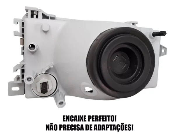 Farol Uno Mille Fiorino Elba Lente De Vidro 1991 Á 2003 - Imagem 2