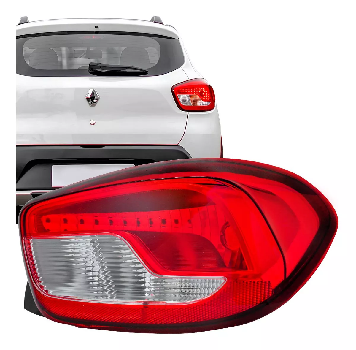 Lanterna Traseira Renault Kwid 18/22 Bicolor Cofran