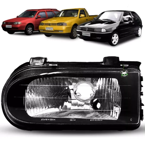 FAROL GOL 1995/1999 (MOD.A/C) MASCARA NEGRA PC - Imagem 2