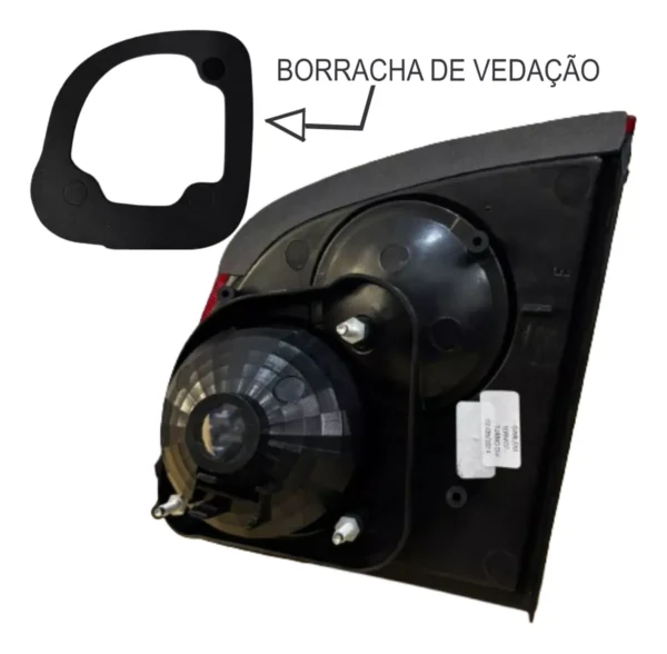 Lanterna Traseira Corsa Classic 2011 A 2016 Tampa Bicolor