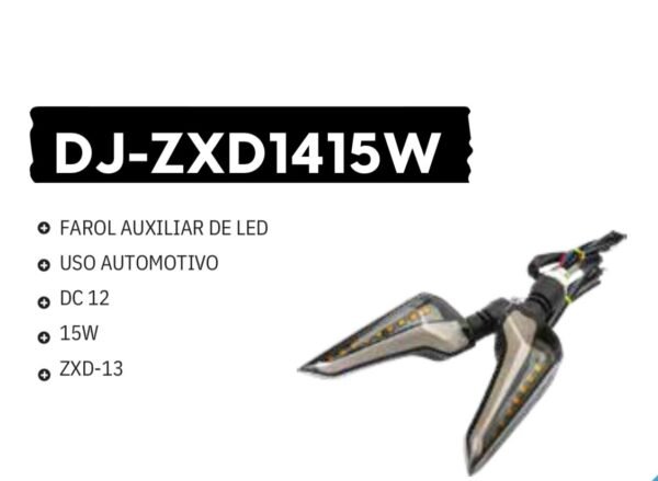 FAROL AUXILIAR DE LED DE USO AUTOMOTIVO