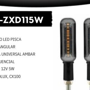 PAR LED PISCA RETANGULAR MOTO